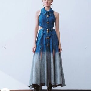 Urban revivo denim dress size L